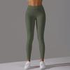 Naked, Skin Friendly, Hip Lifting Yoga Pants With No Awkward Lines, Leggings, High Waisted, Elastic Fitness Pants, Women's Cropped Pants