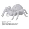 20PCS Waterproof Halloween LED Light Up Spider Decor, Realistic Luminous Horror Spider Figurines, Indoor Desktop Party Ornaments