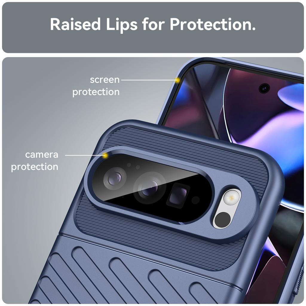 For Google Pixel 10 Pro XL Case Twill Texture TPU Shockproof Protective Phone Cover