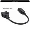 OBD2 Diagnostic Adapter 3 Pin To 16Pin Cable Automotive Maintenance Vehicle Diagnostic Tool 20cm for Car Tuning Tool