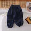 Girls' Jeans Spring Lantern Pants Fashionable Boys' Leg Binding Pants Children's Pants