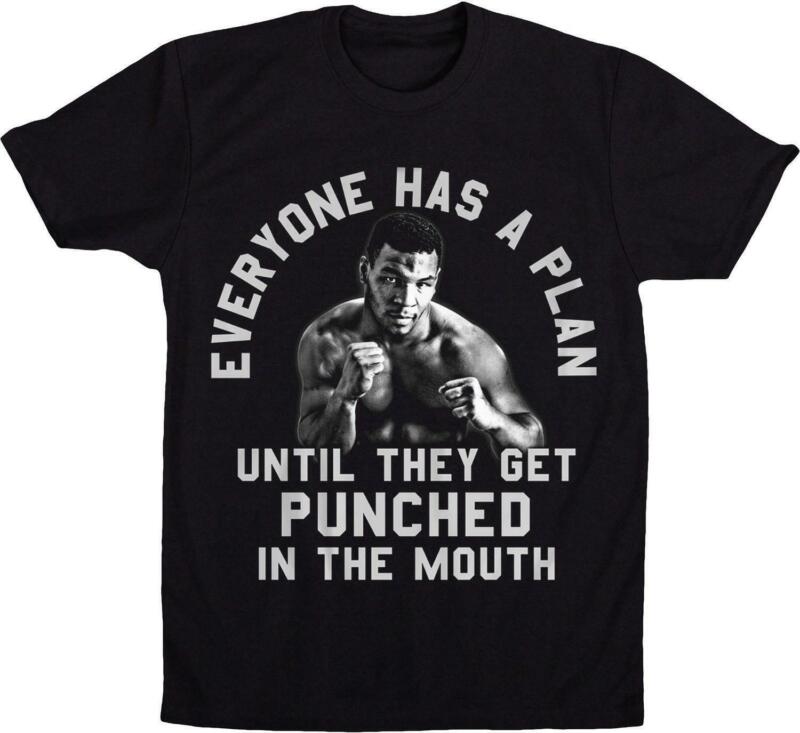 Mike tyson shirt everyone has a plan Clearance