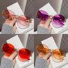 Occhiali da Sole Rotondi in Metallo Retro Con Protezione Uv400 Per un Look alla Moda all'Aperto