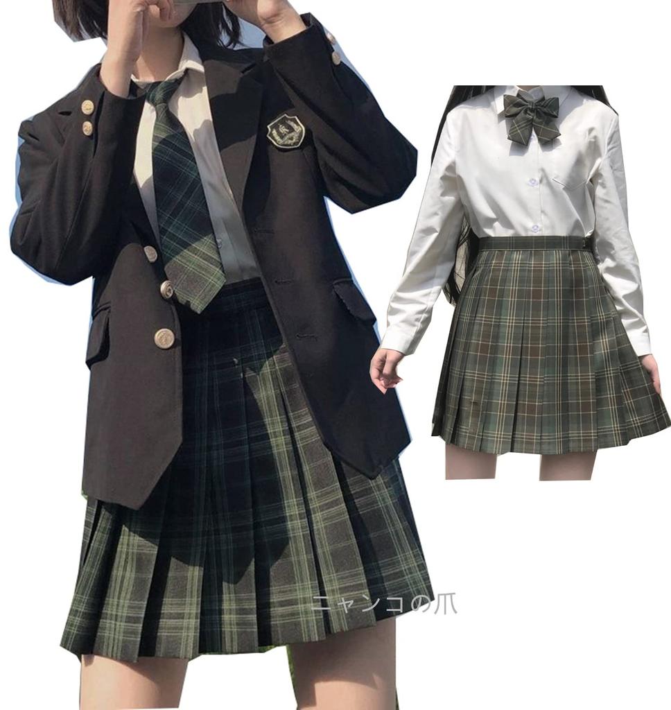 Blazer for High School Navy Sailor JK Girls High School Emblem Set Blazer Set [CAWILXHA] [Nyanko Claw] Girls, Blue, Suit, Jacket, Coat, Uniform,