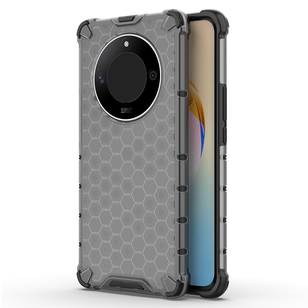 For Honor X50 5G/X9b 5G/Magic6 Lite 5G Case PC+TPU Anti-scratch Phone Shell with Honeycomb Design