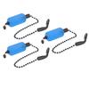 3PCS 5mm Hole Bite Indicator Alerter Iron Fishing Alarm Hanger Fishing Alarm Chain  Outdoor Use