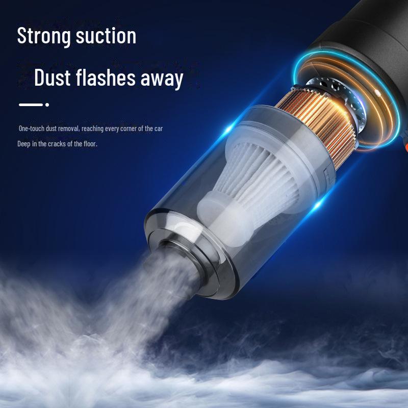 Portable Handheld Cordless Vacuum Cleaner for Home and Car - Blowing & Suction Integrated