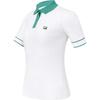 T Shirts Women's White Lapel Moderate Straight Fit A11W335405F-WT