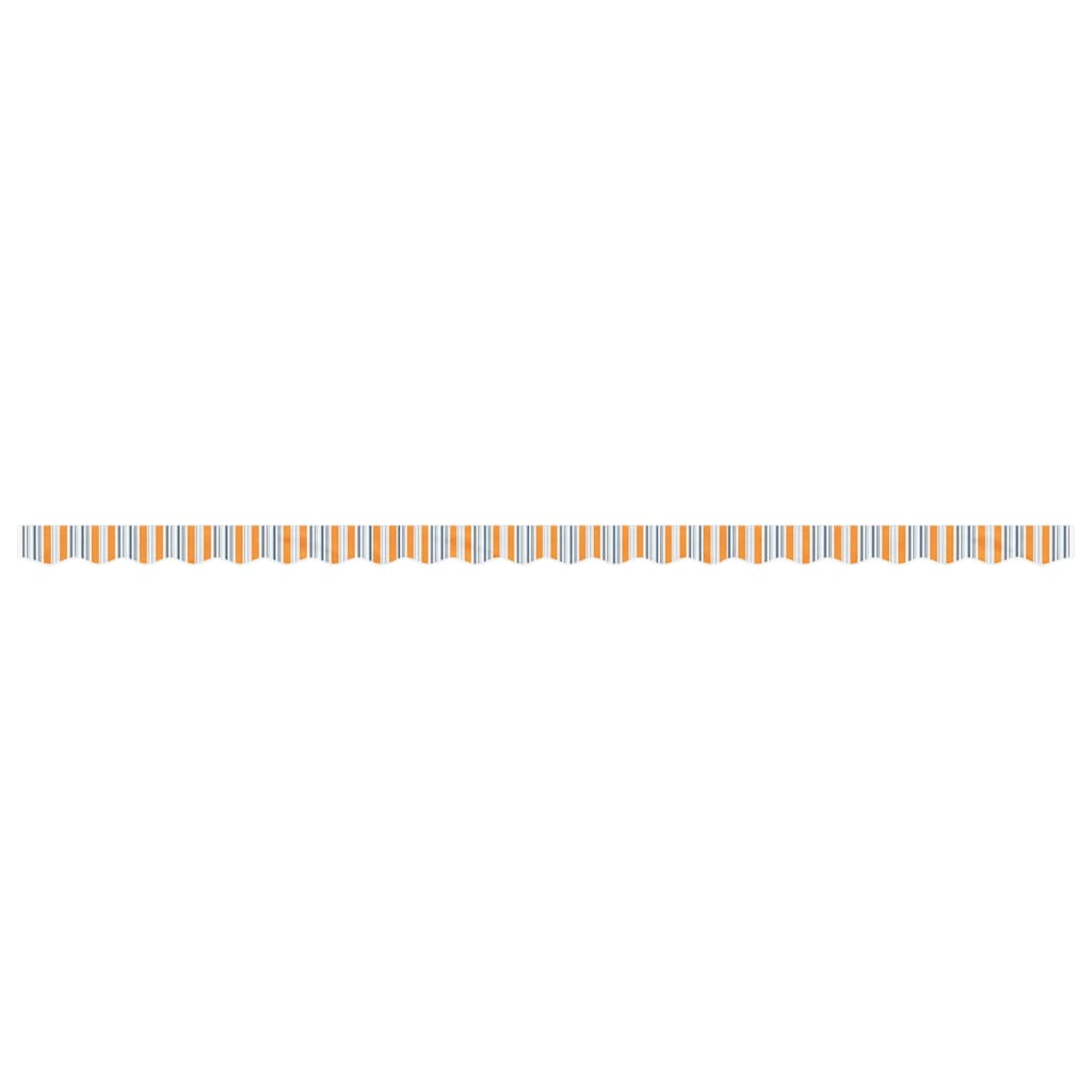 Awning Valance Multi Colored Striped 5 m