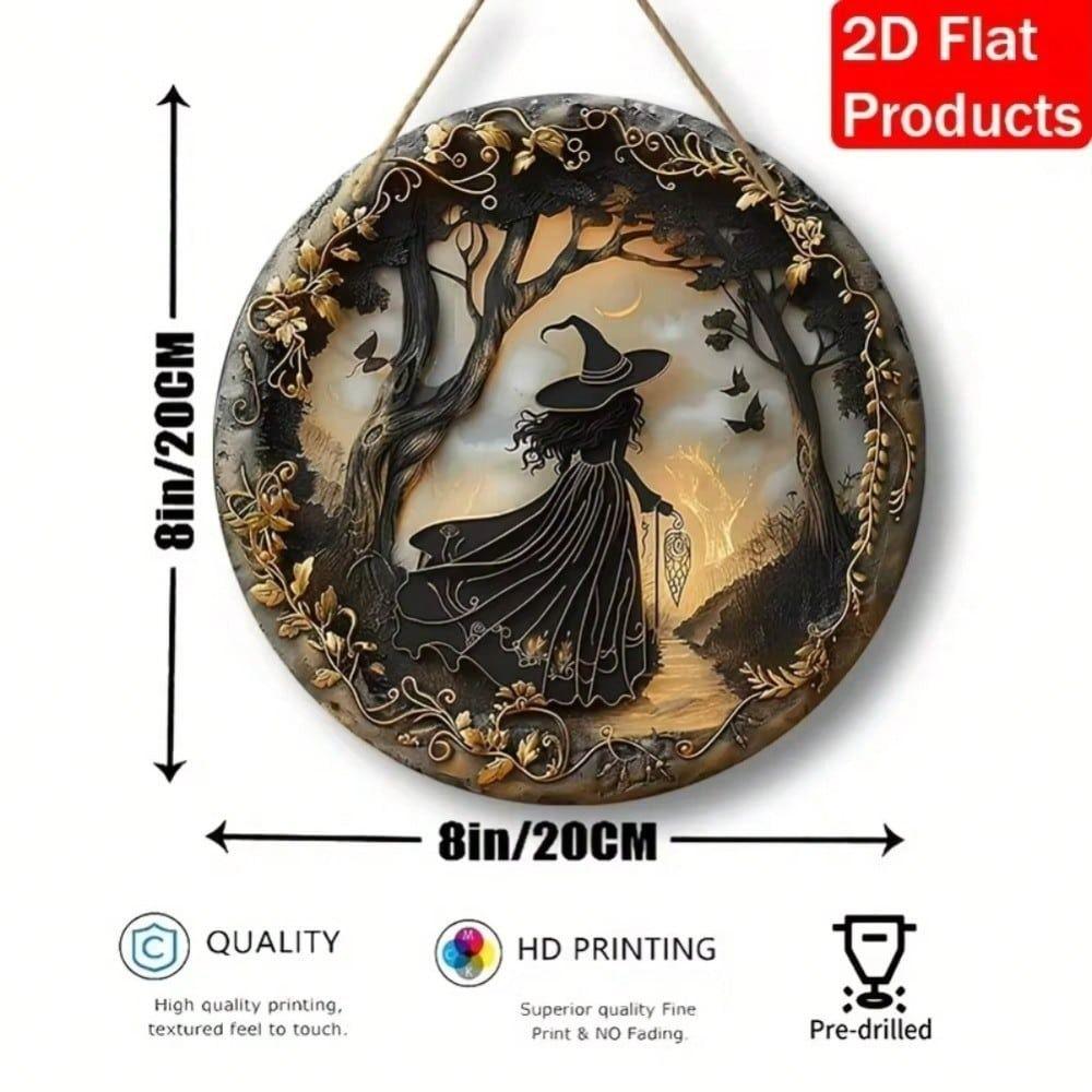 Tin Art Metal Wall Decor Handmade Painting 20x20cm
