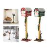 Christmas Decoration Mailbox Decorative Letter Box for Cafe Front Door