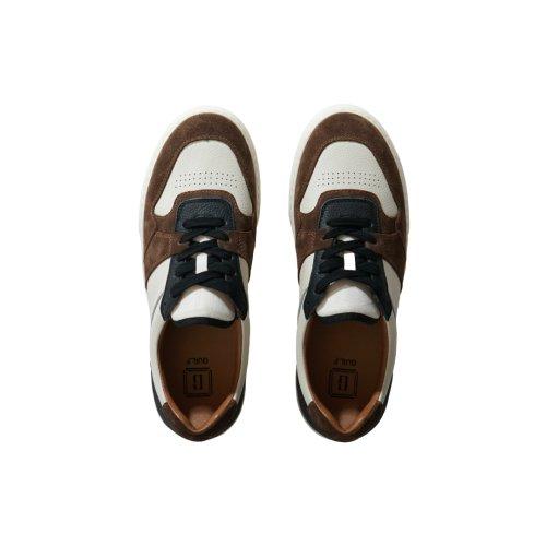 [Guil.F] Chester Retro Sneakers In Kipskin Mocha Gf2202kh