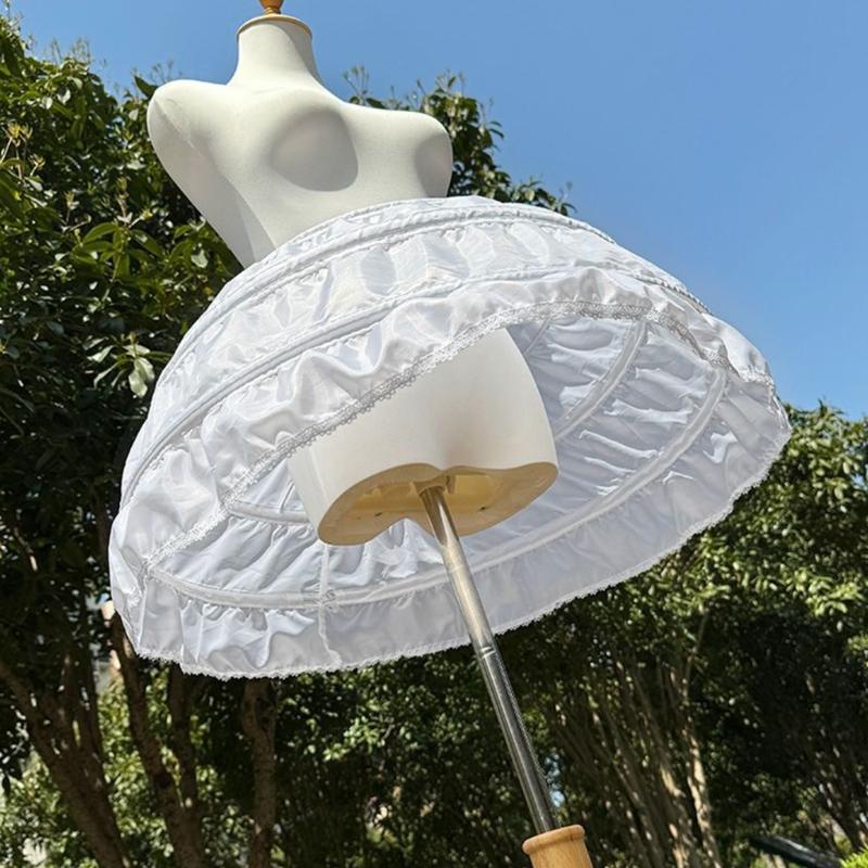 High Quality Polyester Layered Underskirt Elastic Band Petticoat For Princess Costumes And Dance Outfits