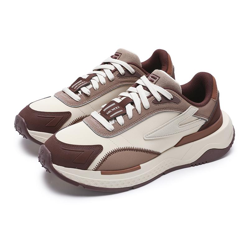 FILA Modern Sneakers Comfortable Versatile Durable Running Shoes Men Sneakers Angora-Brown Bottle-Brown F12M441105FAS