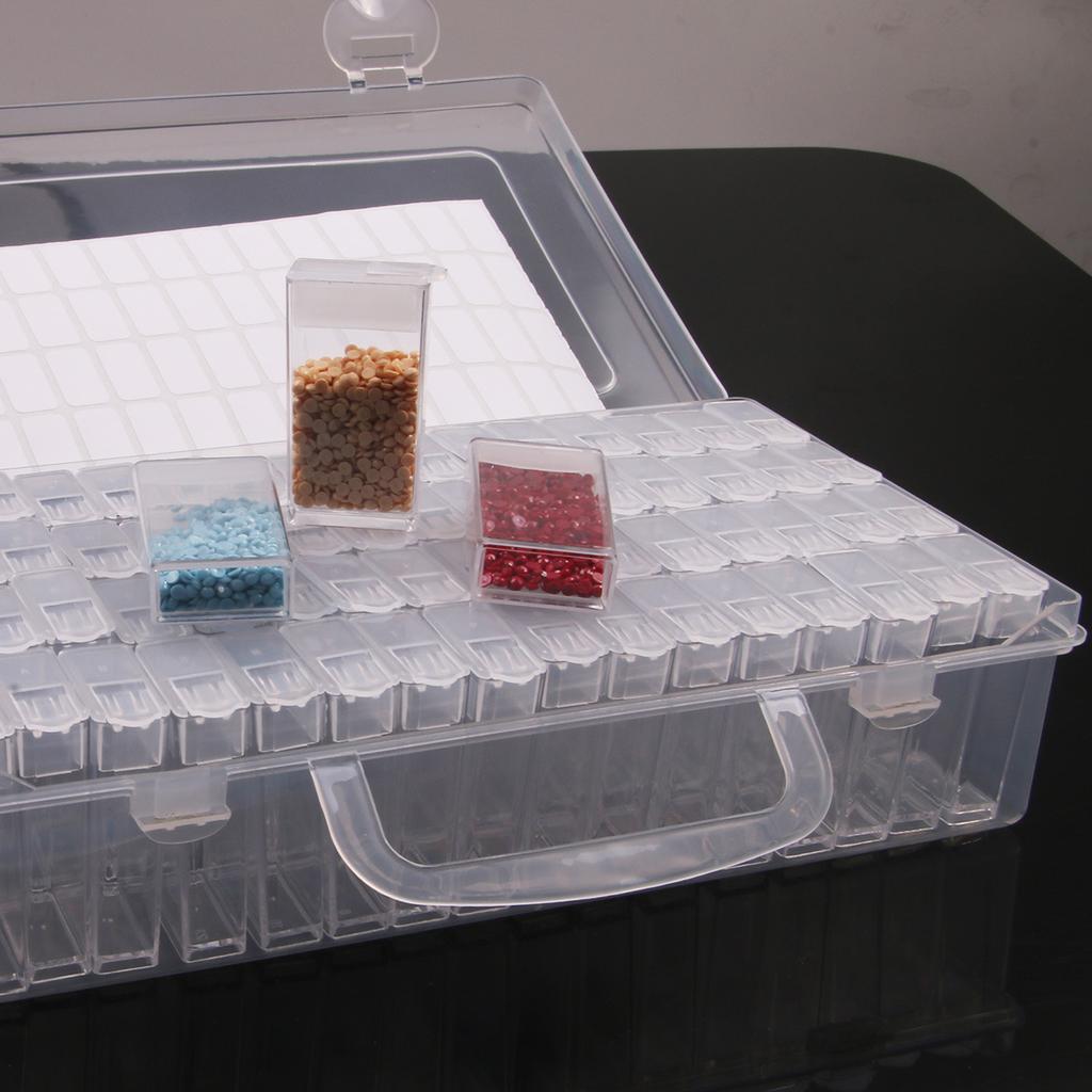 5D DIY Diamond Painting Tools Accessories Storage Box Container Diamond Embroidery Accessories Drill Box Mosaic Container Case