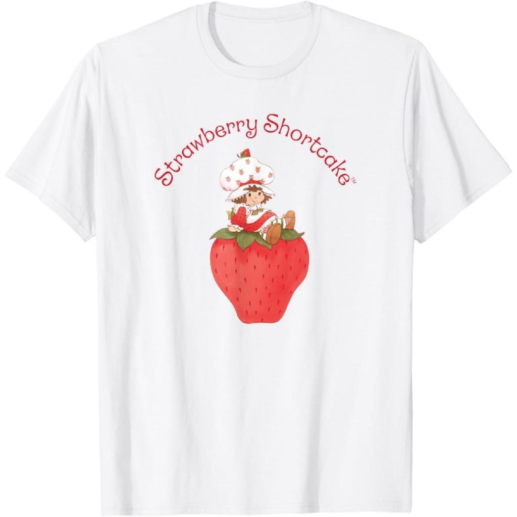 Strawberry Shortcake Berry Cute Vintage Strawberry Logo T-Shirt