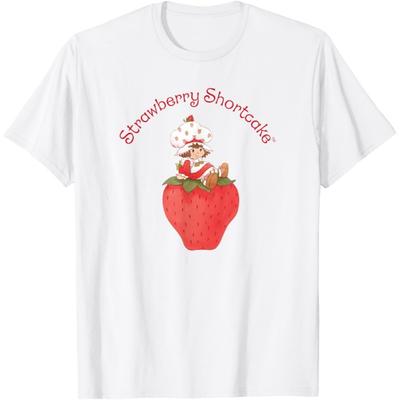 Erdbeerkuchen Berry Cute Vintage Erdbeer-Logo T-Shirt
