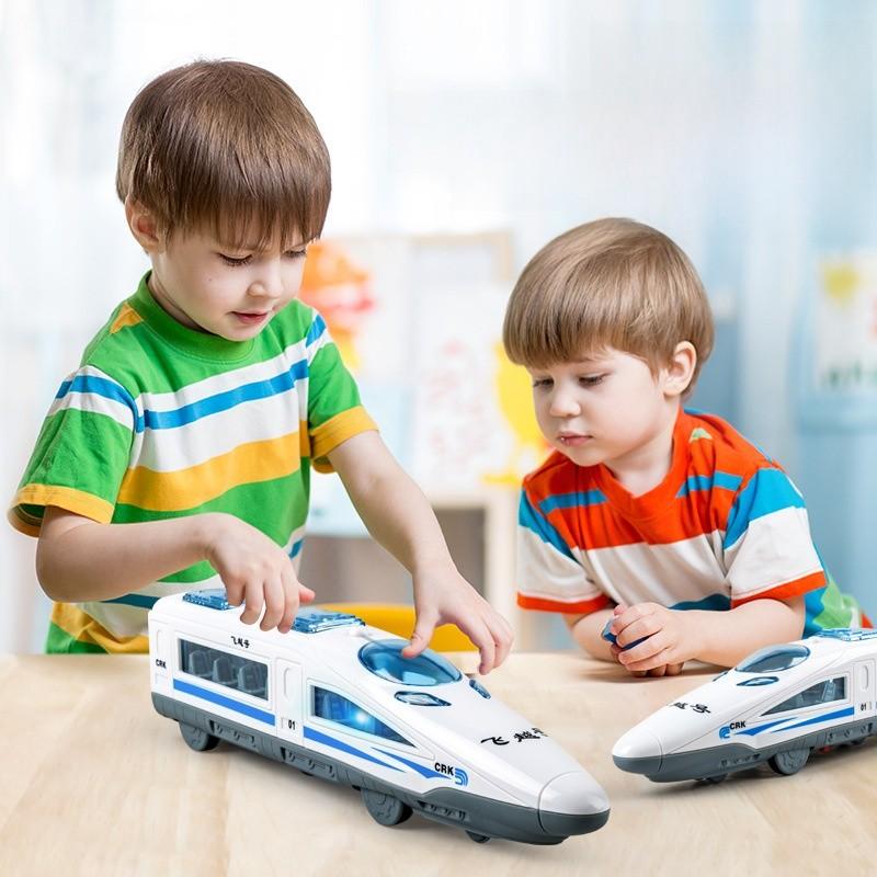 Inertia Train Toy For Kids With Lights And Music For Interactive Play