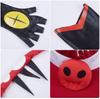 AwwwCos Helluva Cosplay Blitzo Hazbin Hotel Cosplay Ďáblův Kostým s pro Anime Akce a Halloween 6dílný Kostým, Dámské Smokingové Sako, Ocas,