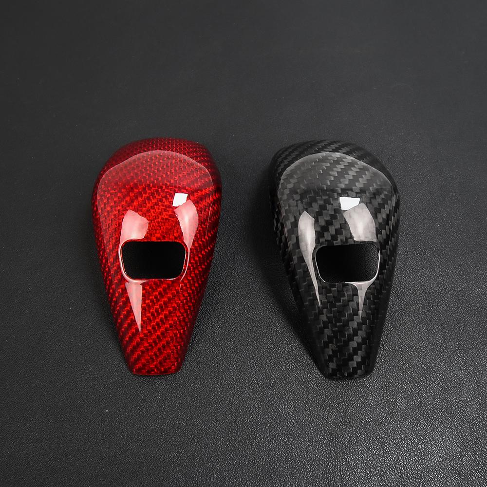 100% Real Carbon Fiber Gears Knob For BMW G20 G21 X3 G01 X4 G02 2022 G29 G22 G23 G26 F40 F44 G42 Gear Knob Frame Car Interior