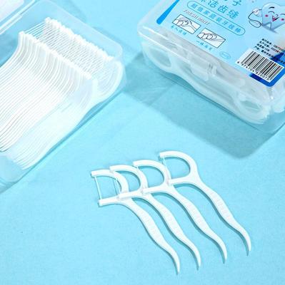 Tragbare Zahnseide-Sticks – 50er-Packung | Einzeln verpackt für eine einfache Mundreinigung