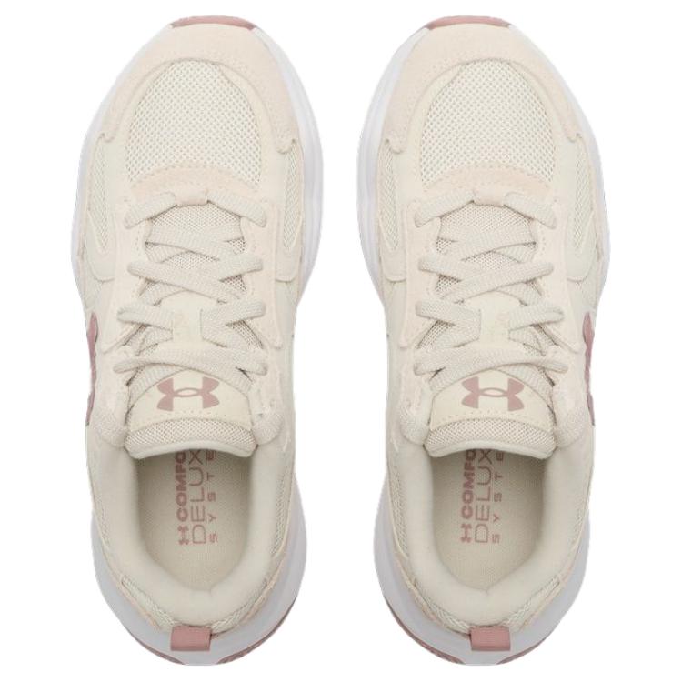 Under Armour ASPIRE Breathable And Lightweight Casual Shoes Unisex Beige Sneakers 6003966-279