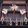 Tassel Chinese Style Hairpin Set Pearl Butterfly Hair Comb Hanfu Hair Stick  Hairstyle Tool