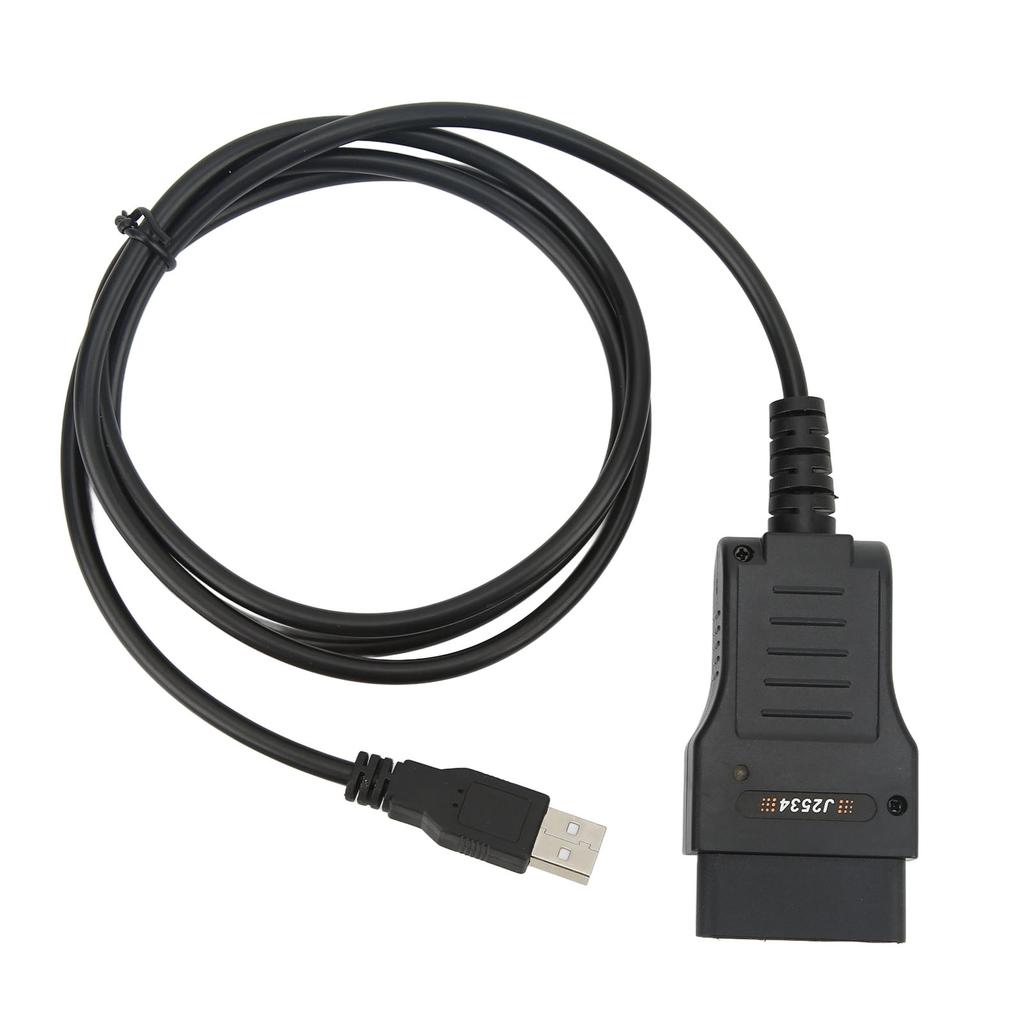 for HDS 16Pin OBDII Diagnostic Interface Cable Active Test Tool with LED Status Indicator for 1996‑2010 Vehicles
