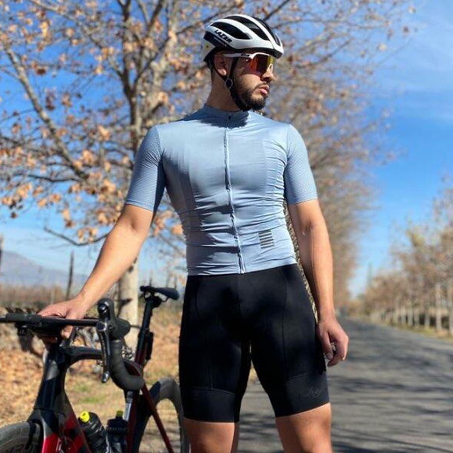 YKYWBIKE Cycling Jersey Set Classic MTB Cycling Bib Shorts Kit Reflective Custom Bike Clothes Bicycle Clothing Maillot