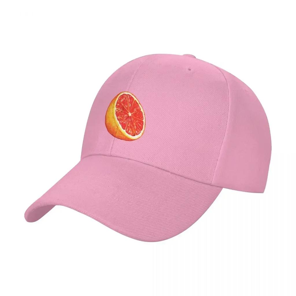 Grapefruit Pattern  Cream Baseball Cap Unisexs Big Size Hat Beach Bag Sun Hat Unisex WoUnisexs