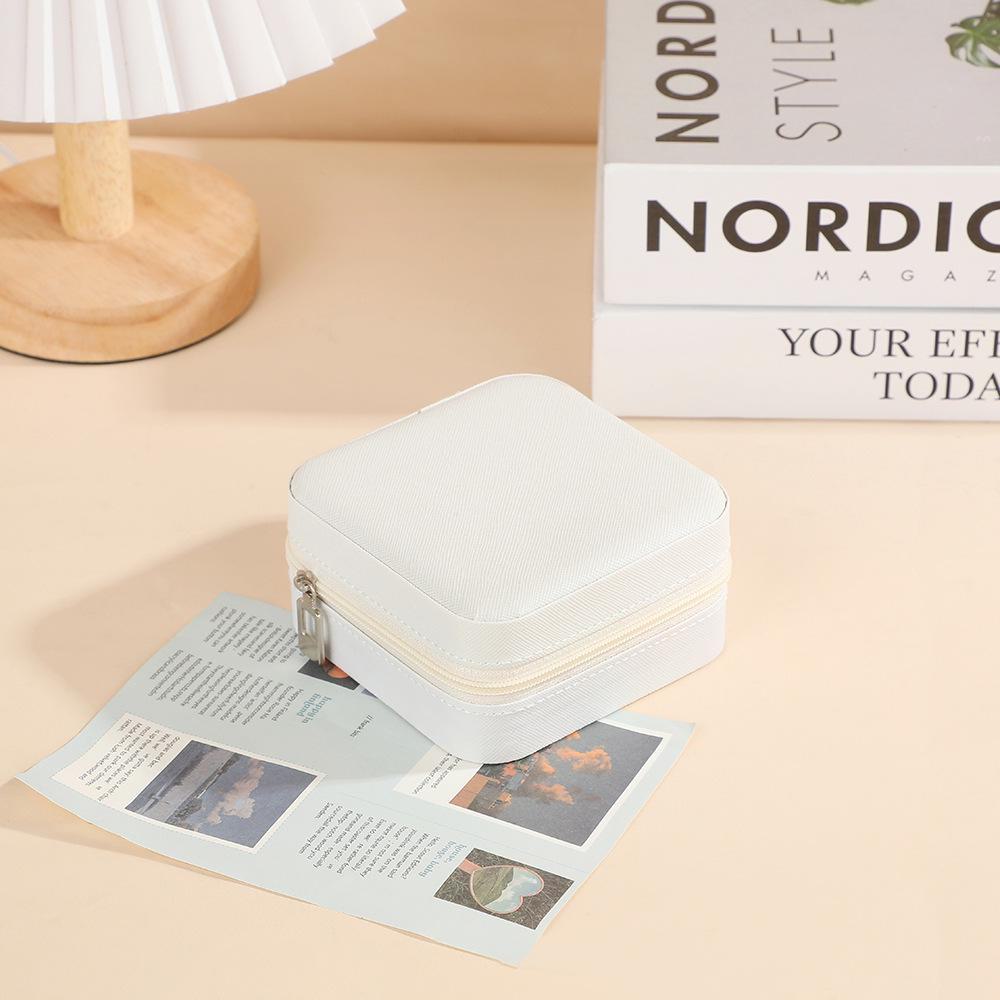 Luxury Portable Jewelry Box for Rings, Necklaces & Earrings