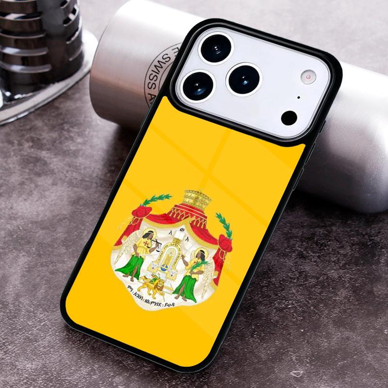 Ethiopia Flag Phone Case for iPhone 17 16 15 Pro Max Air 14 13 12 11 Plus Shockproof Cover