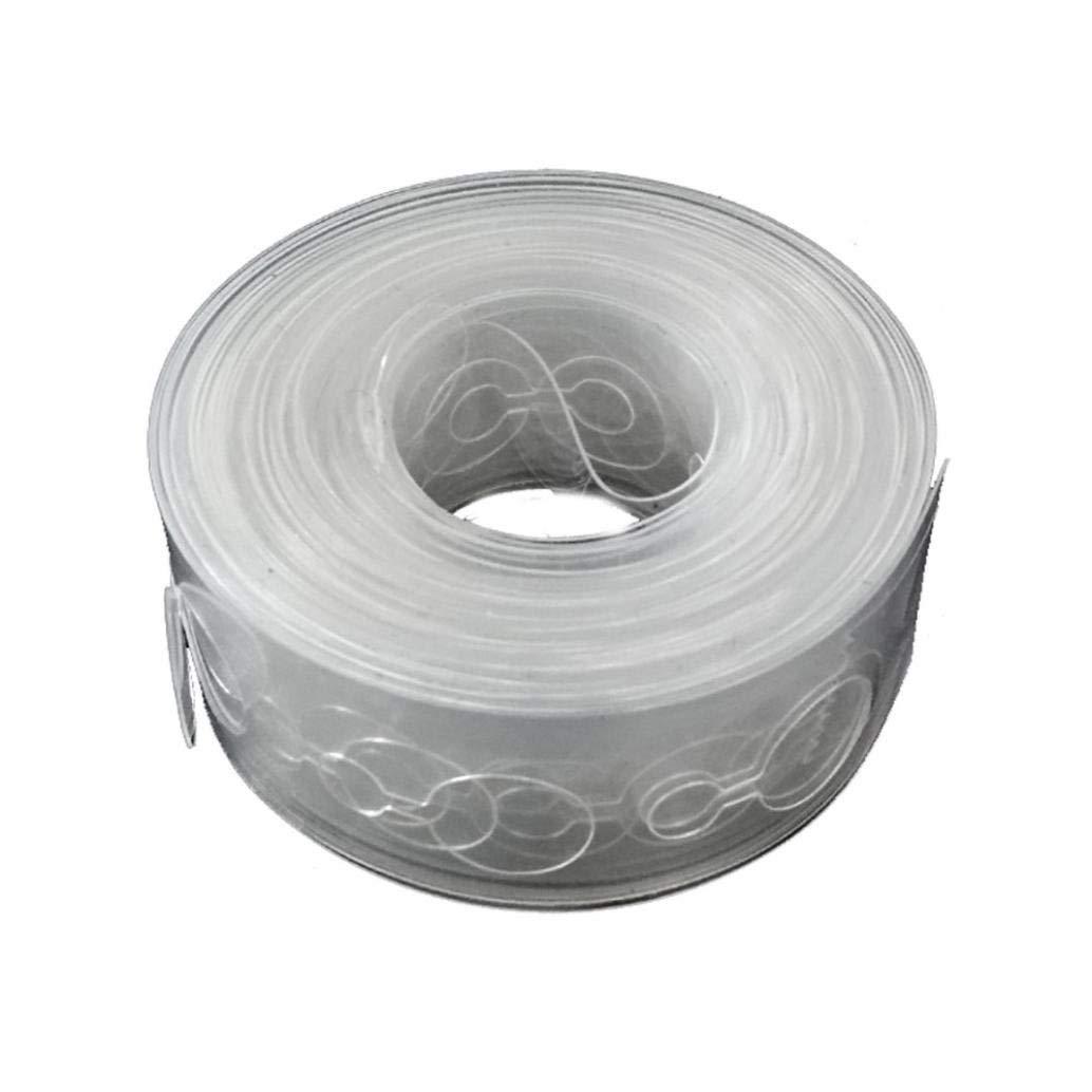 

Plastic 5M Double Hole Balloon Chain Glue Point, Arch Decoration Birthday Background Wall Wedding Decoration Balloon Fixing Tool 5 meters balloon chain, one double hole