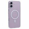 For iPhone 16 Plus Magnetic Case Slim Shockproof Hard PC Clear Phone Cover