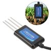Soil Temperature Wet Detector, Soil NPK PH Sensor Probe Digital Plant Temperature Meter Backlight LCD Display for Gardening Farming Outdoor Plants