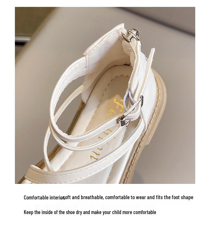 Fairy Style Roman Sandals - Soft Sole, Thick-Soled, Versatile Flat Beach Shoes for Summer 2026.