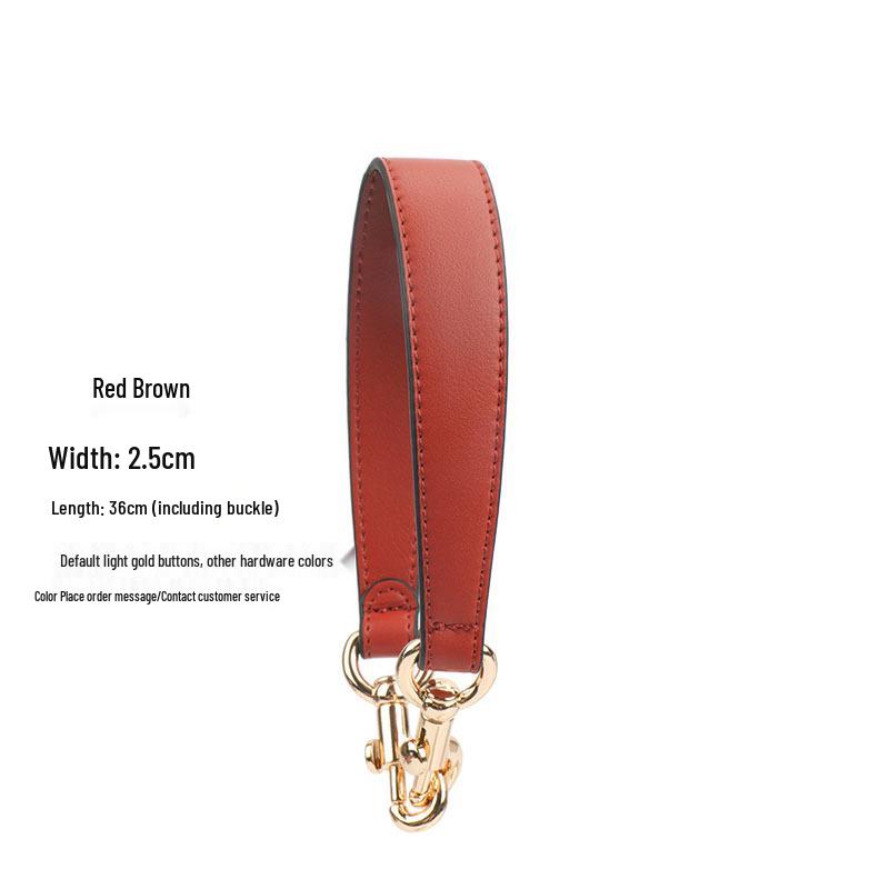 Black PU Handbag Replacement Strap: Women's Underarm Bag, Short Single Shoulder Handle, Trendy Plain Design