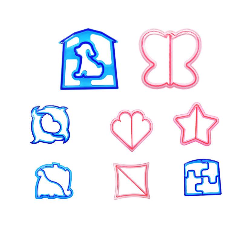 Dolphin Shape Sandwich & Cookie Cutters Set - 13pcs