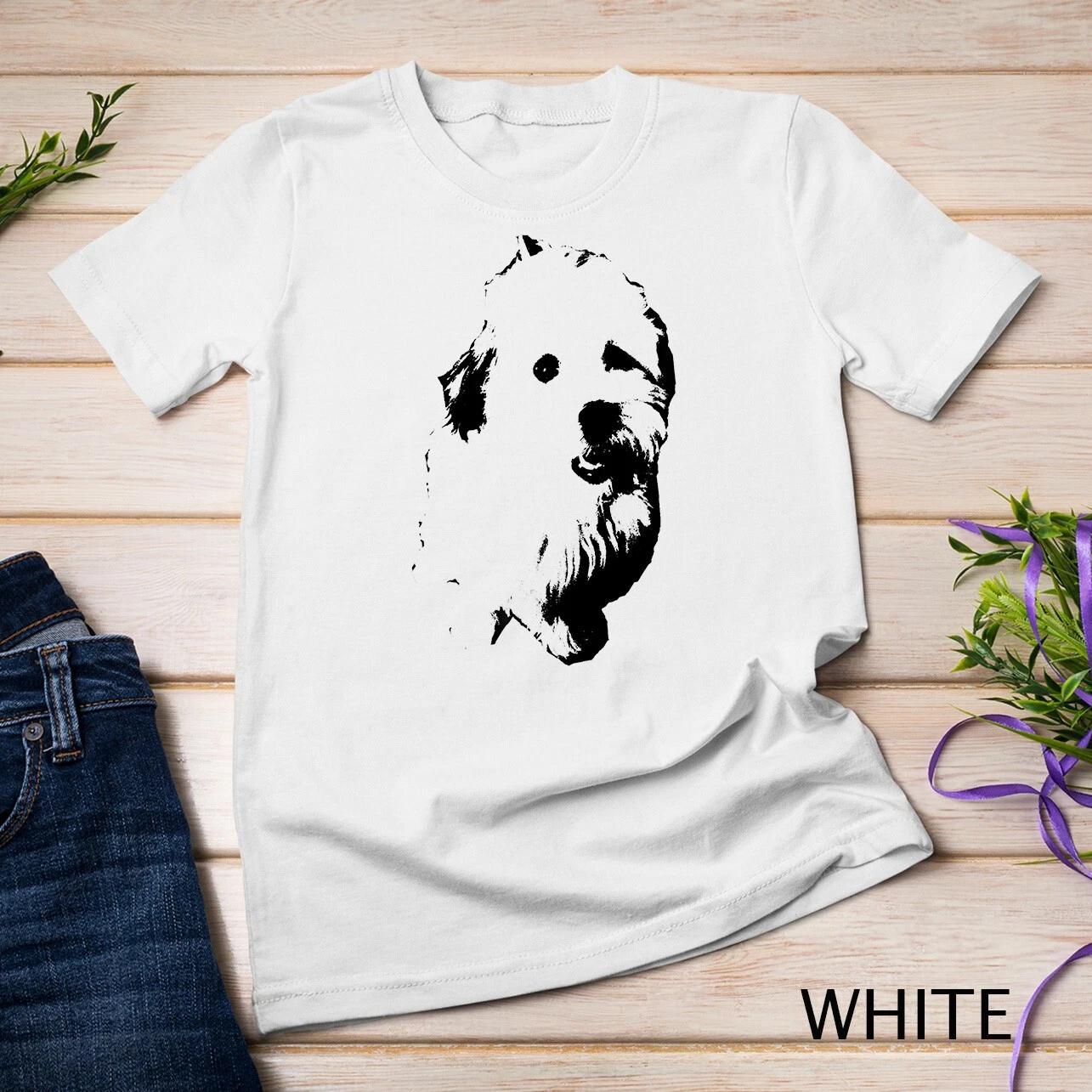 cute dog, funny, puppy, havanese, bolonka, animals, dogs Unisex T-shirt S