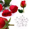 7Pcs Rose Flower Leaf Cutter Molds  Fondant Modelling Tool Dessert Cutters Fondant Biscuits Cutter Easy To Clean