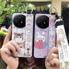 Dirt-resistant Cute Phone Case For TCL 50 Nxtpaper 5G/50Pro Nxtpaper 5G Protective Lanyard Anti-dust Wristband Silicone