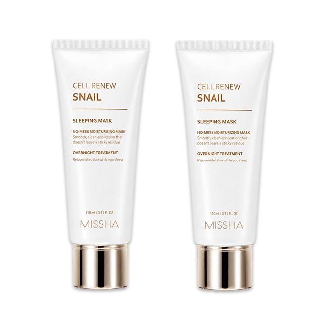 MISSHA Cellinew Snail Essential Moisturizer 130ml, Treatment 130ml, Cream 50ml, Sleeping Mask 110ml  (16 Options)