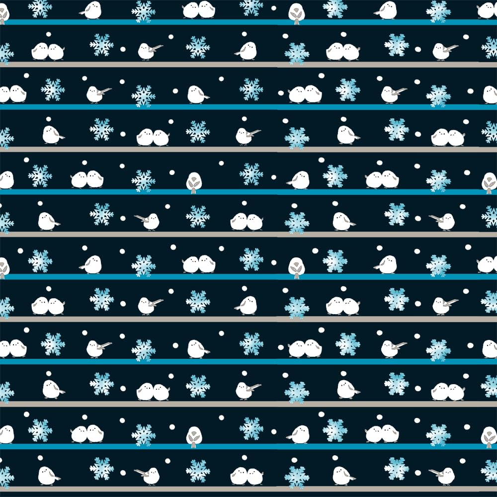 

Хама узор ФУРОСИКИ крест Симаэнага и снег (фурошики 90см)