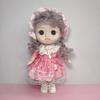 Full Body Girls' Doll with Clothes Dolly Girl Dress Up Toys Baby Doll 20cm Dress Doll  Children