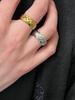 2023 New Niche Brand Vintage Women's Ring Luxury Designer Jewelry For Women Fashion Pure 925 Sterling Silver Rings Lady Rings