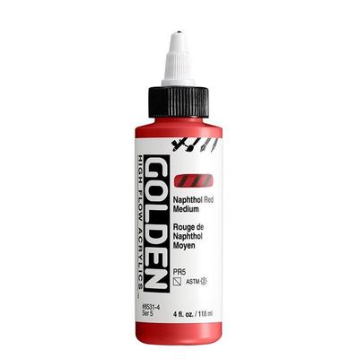 GOLDEN 119 ml ALTO FLUXO Naftol Vermelho Médio - S5