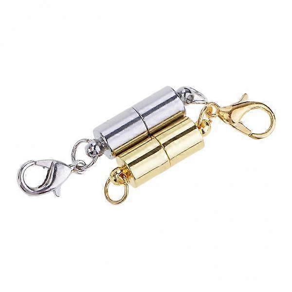 7x2 Stainless Steel Brass Magnetic Lobster Clasp for Jewelry Necklace Bracelet