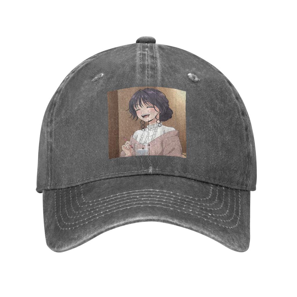 The Fragrant Flower Blooms With Dignity Anime Washed Denim Cap Casual Baseball Caps Adjustable Hat Summer Unisex Baseball Hats
