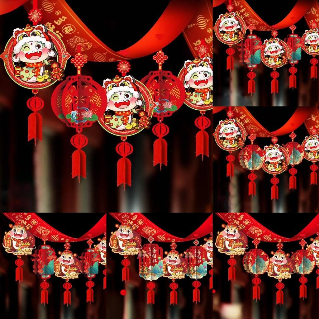 Of Year Snake Mascot Hanging Ornament Chinese New Year Decorations Pendants