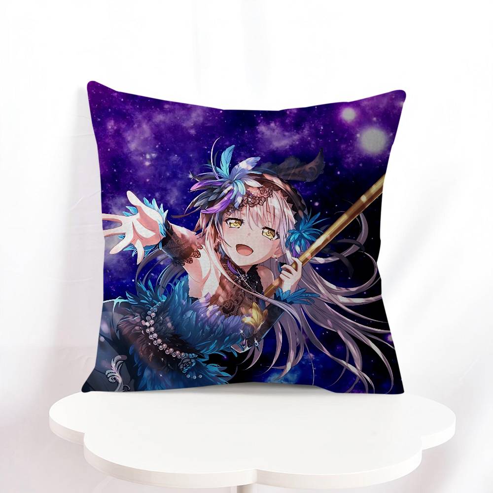 R-Roselia Anime Pillowcases Home Bedding Decorative Pillow Cover Wedding Super Soft Pillow Case